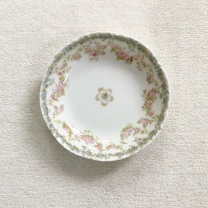 Antique Haviland Limoges France Berry Bowl Schleiger 271 Roses Forget-Me-Nots 5”